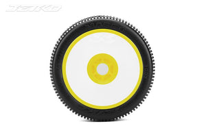 JETKO MARCO:1/8BUGGY/SUPER SOFT/GLUED/YELLOW RIM JK1003DYSSG