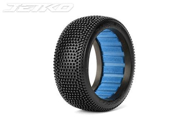 BLOCK IN:1/8 BUGGY/ULTRA SOFT JK1002US (TIRE ONLY )