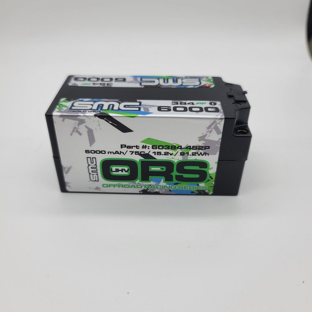 SMC ORS 14.8V 6000mAh 75C 5mm Shorty #60384-4S2P5mm