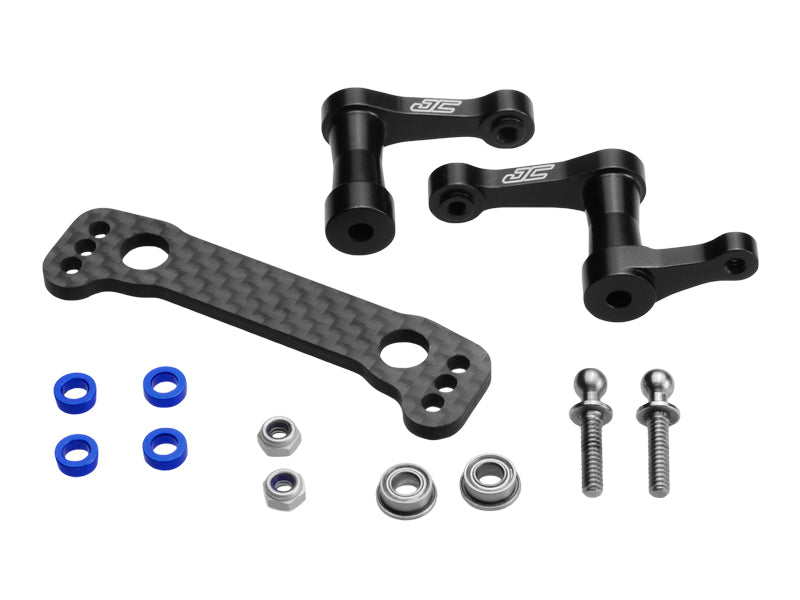 JCONCEPTS Alum Steering Bellcrank Assem black B44 #JC2235-2