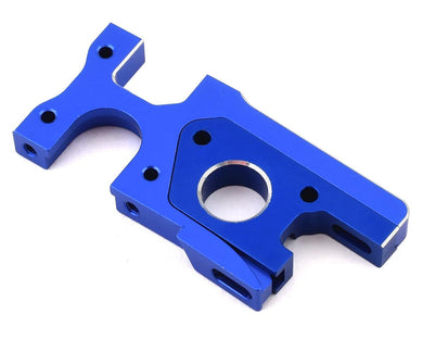 JConcepts B74 Aluminum Motor & Differential Mount Set (Blue) #JCO2530-1