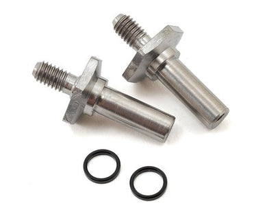 JCONCEPTS Titanium Front Axle w/1mm Spacer B6/B6D #JC2566T