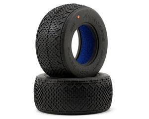 JCONCEPTS JConcepts Bar Codes Short Course Tires (2) (Orange) #JC3044-04