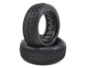 JConcepts Dirt Webs 2.2" 2WD Front Buggy Tires (2) (Blue) #JC3077-01