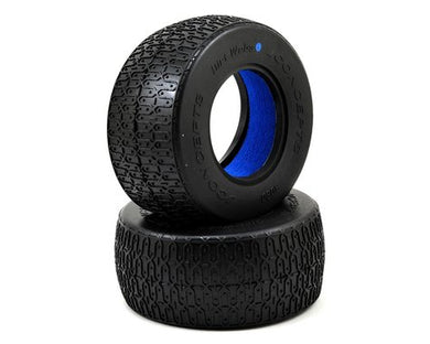 JConcepts Dirt Webs Short Course Tires (2) (Blue) #JC3080-01