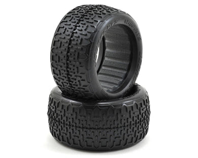 JConcepts Whippits 60mm Rear Buggy Tires (2) (Green) #JCO3106-02