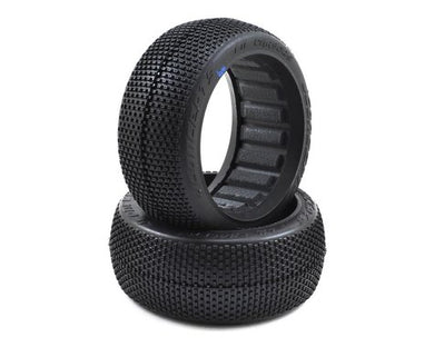 JConcepts LiL Chasers 1/8th Buggy Tires (2) (Blue) #JC3129-01