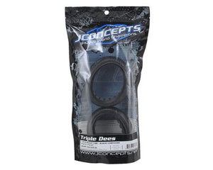 JConcepts Triple Dees 1/8th Buggy Tires (2) (Black) #JC3132-07