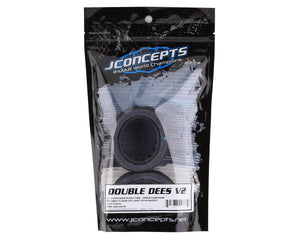 JConcepts Double Dee's V2 2.2" Rear Buggy Tires (2) (Green) #JCO3159-02