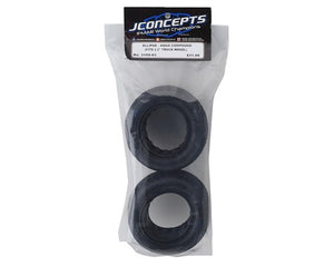 JConcepts Ellipse 2.2" 1/10 Stadium Truck Tires (2) (Aqua) #3199-03