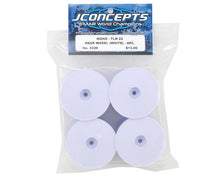 JConcepts 12mm Hex Mono 2.2 Hex Rear Wheels (4) (TLR 22 5.0) (White) #JC3326