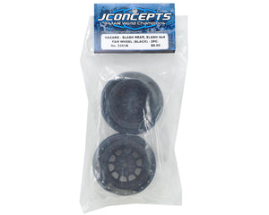 JConcepts 12mm Hex Hazard Short Course Wheels (Black) (2) (Slash) #JCO3351B