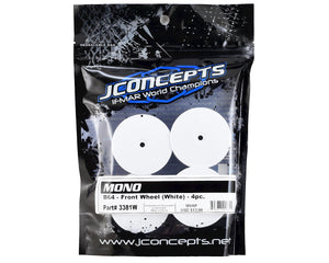 JConcepts 12mm Hex Mono Front Wheel (White) (4) (B74) #JCO3381W