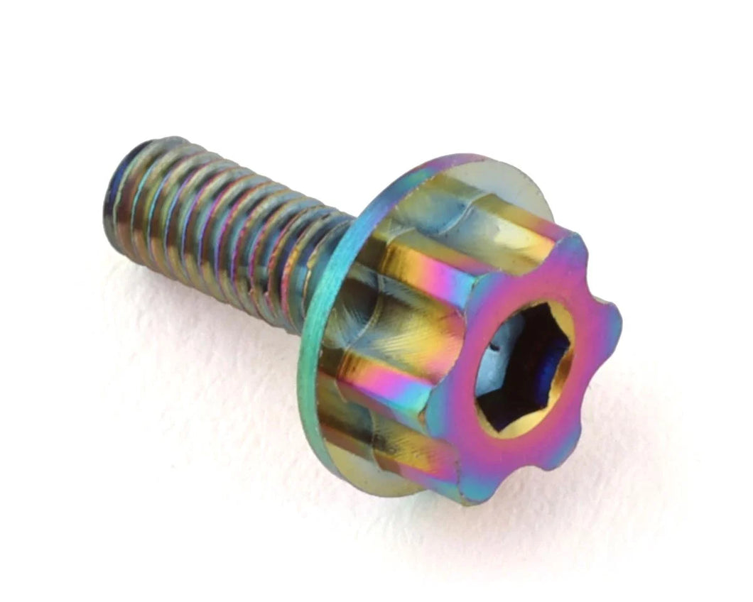 J&T Bearing Co. Titanium Clutch Screw (Oil Slick) #JTB-JT10104