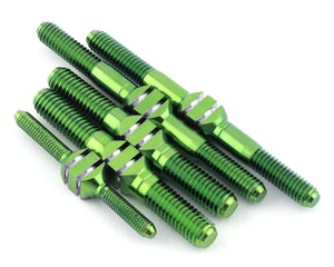 J&T Bearing Co. Associated RC8B4/RC8B4e Titanium "Milled" Turnbuckle Kit (Green) #JTB-JT10656