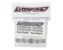 Lunsford "Punisher" Kyosho RB6.6/ZX6.6 Titanium Turnbuckle Kit (6) #LNS2688