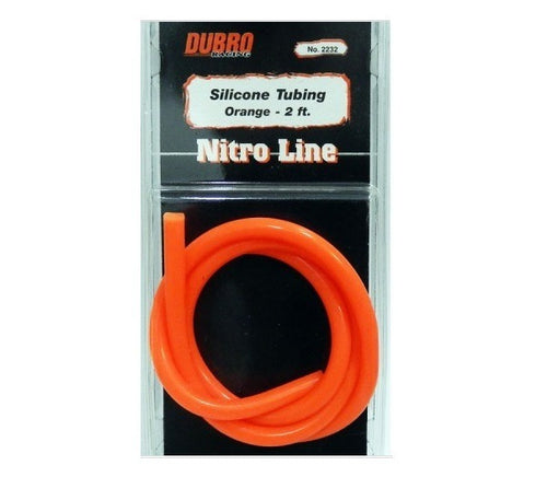 DUBRO 2232 NITRO LINE (ORANGE) - 2 FT (1 PCS PER PACK)
