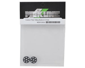Mckune Design 6 Hole Carbon Fiber Wing Buttons (2)