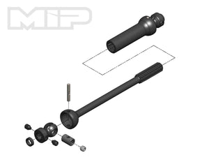 MIP X-Duty™, Center Drive Kit, Single Shaft, 140mm to 165mm w/ 5mm Hubs, Axial Yeti #18170