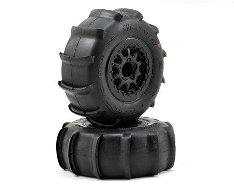 Pro-Line Sling Shot SC Tires w/Renegade Wheels (2) (Slash Rear) (M2)
