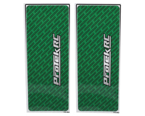 ProTek RC Universal Chassis Protective Sheet (Green) (2) (12.5x33.5cm) #PTK-1102-GRN