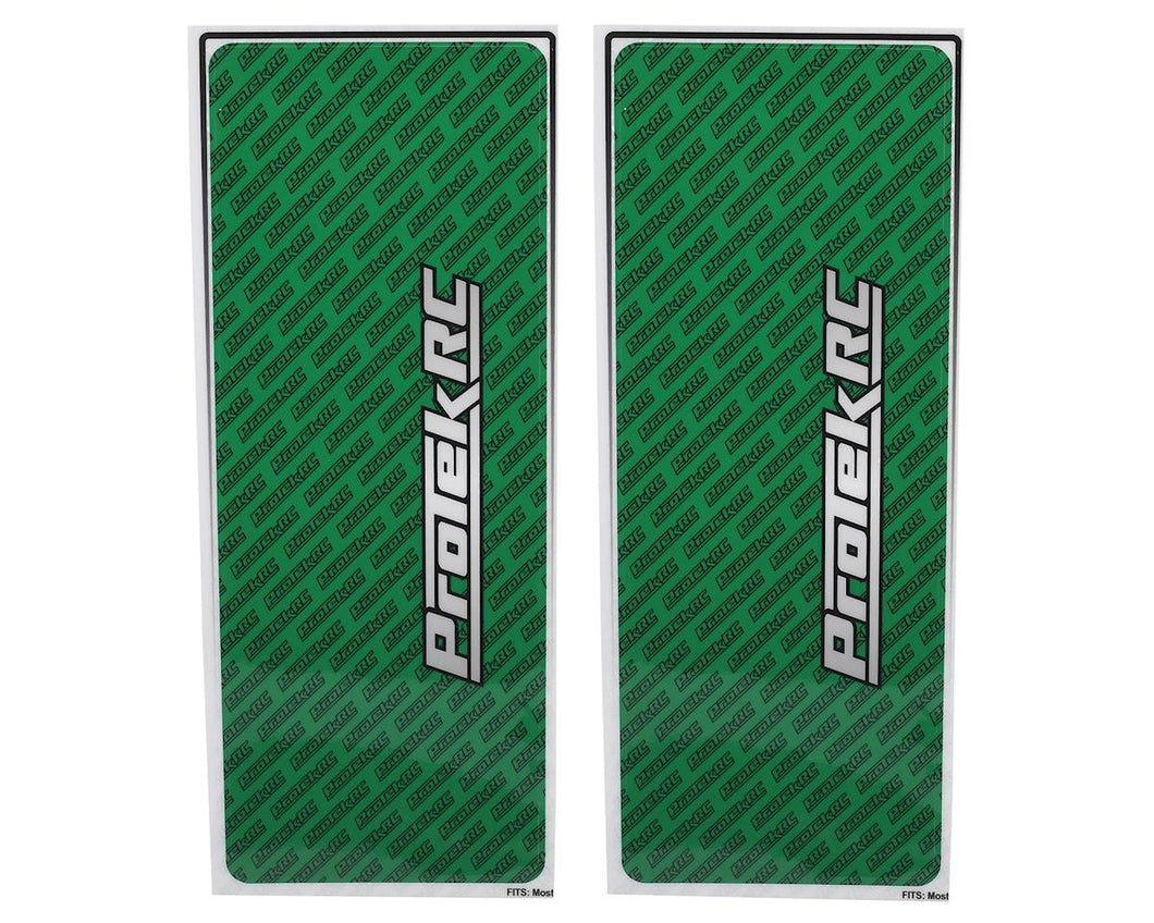 ProTek RC Universal Chassis Protective Sheet (Green) (2) (12.5x33.5cm) #PTK-1102-GRN