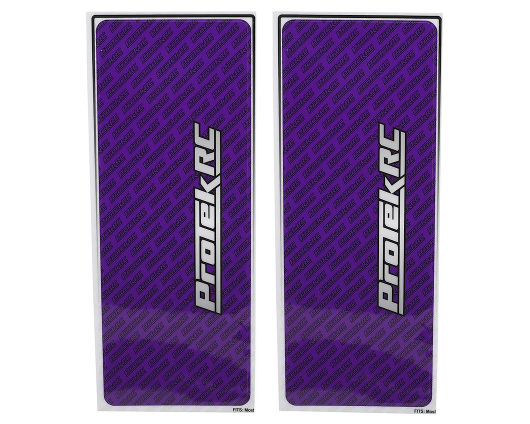 ProTek RC Universal Chassis Protective Sheet (Purple) (2) (12.5x33.5cm) #PTK-1102-PUR