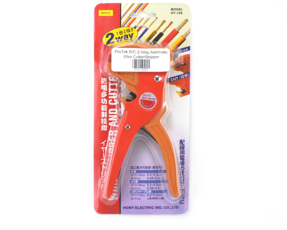 ProTek RC 2-Way Automatic Wire Cutter/Stripper #PTK-2000 – RcRaceControl