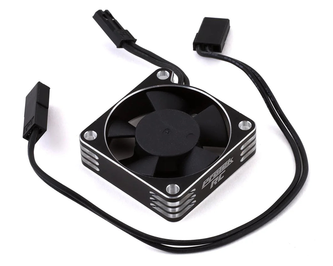 ProTek RC 35x35x10mm Aluminum High Speed HV Cooling Fan (Silver/Black) #PTK-2113