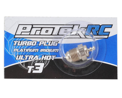 ProTek RC T3 Ultra Hot Turbo Glow Plug (.12 and .21 Engines) #PTK-2550