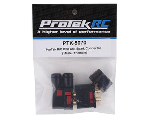 ProTek RC QS8 Anti-Spark Connector (1 Male/1 Female) #PTK-5070