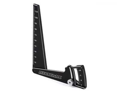 ProTek RC Aluminum Camber Gauge (117mm Tall) #PTK-7613