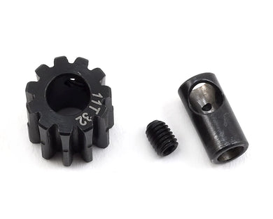 ProTek RC Steel 32P Pinion Gear w/3.17mm Reducer Sleeve (Mod .8) (5mm Bore) (11T) #PTK-8054