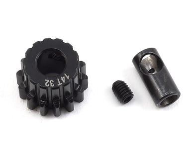 ProTek RC Steel 32P Pinion Gear w/3.17mm Reducer Sleeve (Mod .8) (5mm Bore) (14T) #PTK-8057