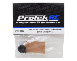 ProTek RC Steel Mod 1 Pinion Gear (5mm Bore) (14T) #8067