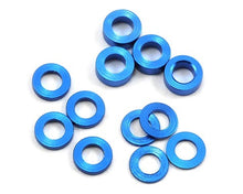 ProTek RC Aluminum Ball Stud Washer Set (Blue) (12) (0.5mm, 1.0mm & 2.0mm) #PTK-8371
