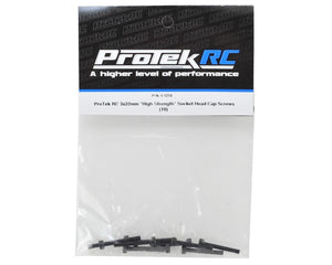 ProTek RC 3x22mm "High Strength" Socket Head Cap Screws (10)  #PTK-H-1210