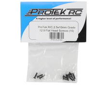 ProTek RC 2.5x10mm "High Strength" Flat Head Screws (10) #PTK-H-2103