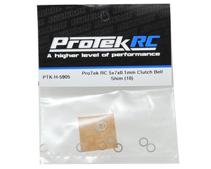 ProTek RC 5x7x0.1mm Clutch Bell Shim (10) #PTK-H-5905