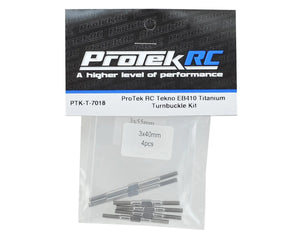 ProTek RC Tekno EB410 Titanium Turnbuckle Kit  #PTK-T-7018