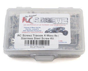RC Screwz Traxxas X-Maxx 8S Stainless Steel Screw Kit #RCZTRA079