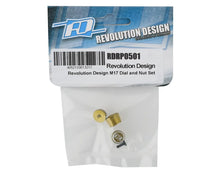 Revolution Design M17 Dial & Nut Set (Gold) #RDRP0501-GLD
