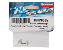 Revolution Design Titanium Rear Wing Mount Screws (2) #RDRP0505