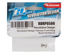 Revolution Design Titanium Front Wing Mount Screws (2) #RDRP0506