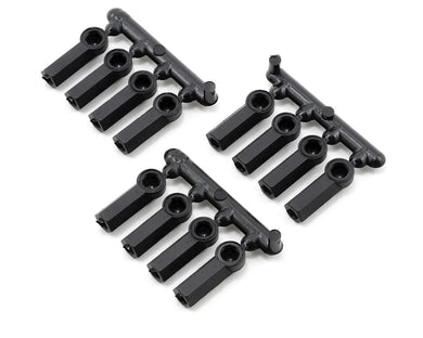 RPM Heavy Duty 4-40 Rod Ends (Black) (12) #RPM73372