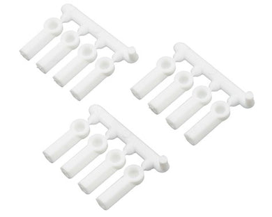 RPM Heavy Duty 4-40 Rod Ends (White) (12) #RPM73381