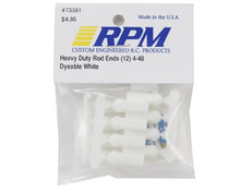 RPM Heavy Duty 4-40 Rod Ends (White) (12) #RPM73381