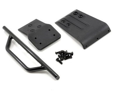 RPM Traxxas Slash 4x4 Front Bumper & Skid Plate (Black)  #RPM80022