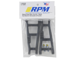 RPM Traxxas Rustler/Stampede Rear A-Arms (Black) (2) #RPM80182