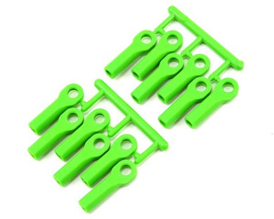 RPM Long Traxxas Turnbuckle Rod End Set (Green) (12) #RPM80514